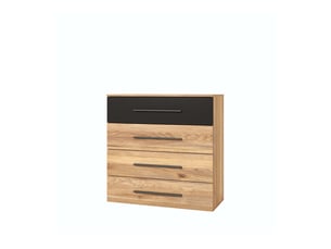 Chiffonnier     LOUNGITUDE ORION coloris bicolore largeur 91 cm hauteur 92 cm