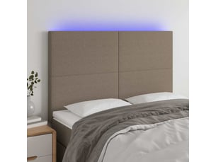 Tete de lit A poser largeur 144 cm taupe