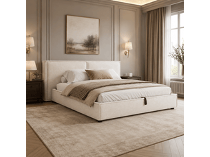 Lit coffre 180x200 cm MODERNLUXE coloris beige