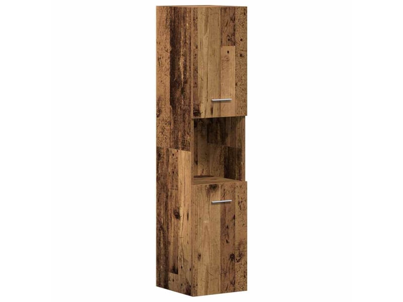 Ensemble de mobilier de salle de bain 4 pièces bois ancien cf64541 - Conforama E
