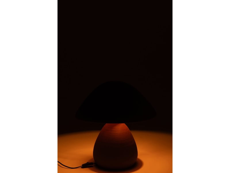  Lampe à poser en céramique quinn 50cm marron  - Conforama C