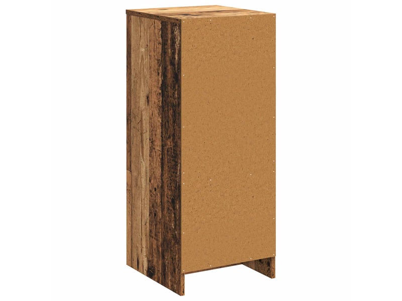  Armoire de salle de bain, meuble de rangement bois ancien 35x36.5x85 cm  - Conforama E