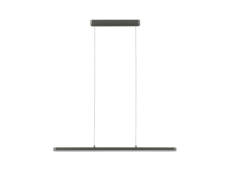  Luminaire en suspension led lento 2700k 2200lm 36w titanium gradable  - Conforama B