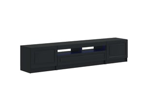 Meuble tv coloris noir 49 cm <strong></strong>  <strong></strong>