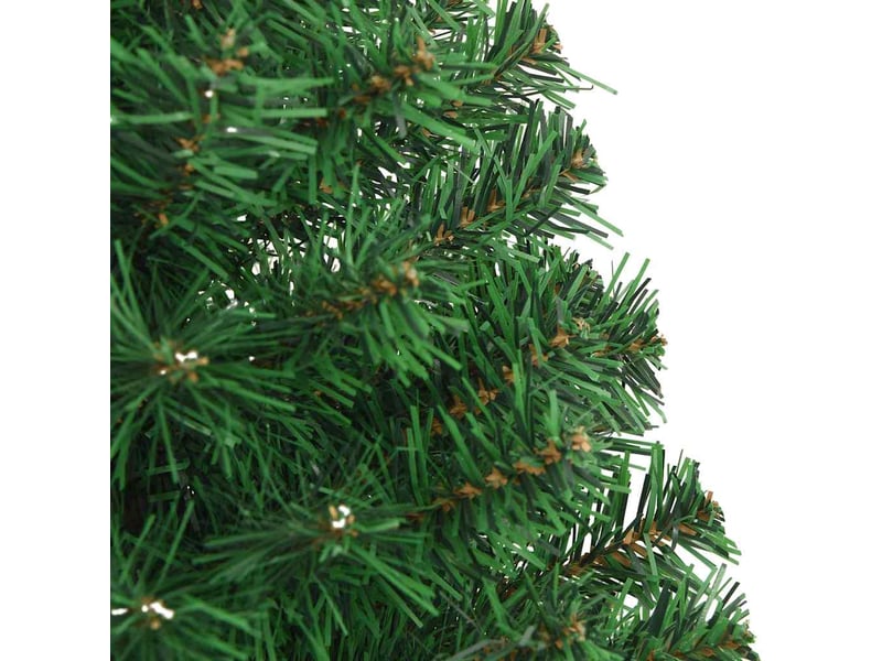  Sapin de noël, arbre de noël artificiel avec branches épaisses vert 150 cm pvc  - Conforama E