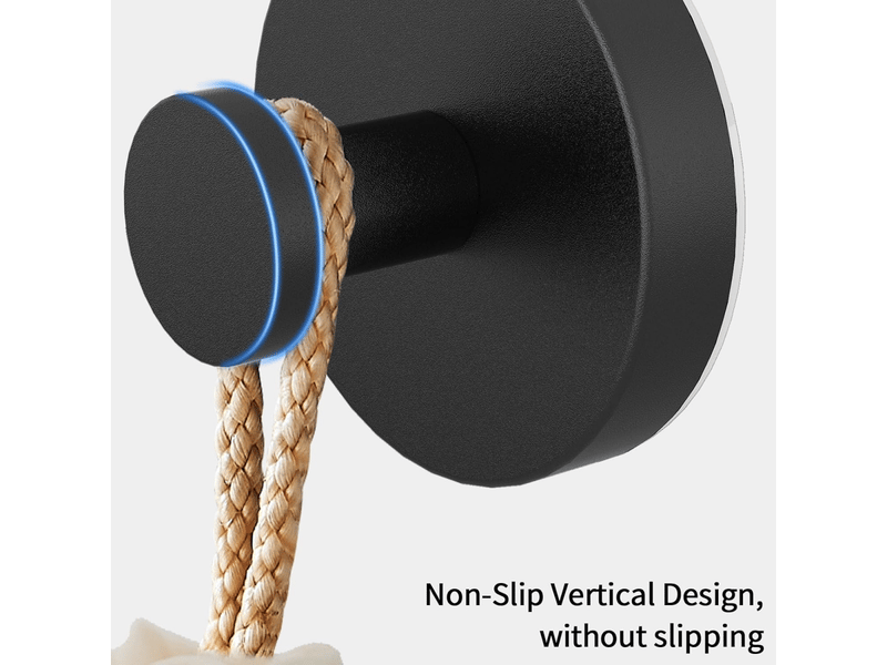  Crochet à ventouse pour miroir en verre acier inoxydable imperméable à l'eau support pour serviettes de douche et peignoirs poignée de  - Conforama E