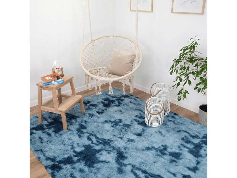  Tapis de salon à poils longs 100 x 160 cm - salon, chambre  - Conforama C