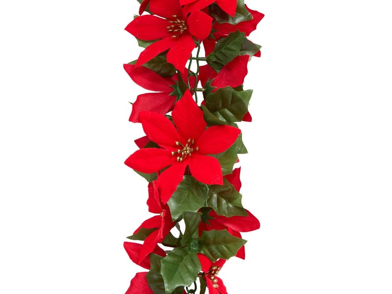  Gdn plast poinsettia 180cm  - Conforama B