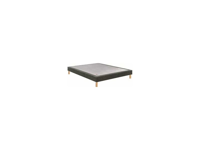  Sommier tapissier bois massif 120x190 confort ferme à lattes d epicea 7796358 - Conforama A