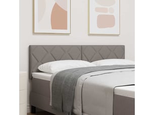 Tete de lit A poser largeur 144 cm   taupe
