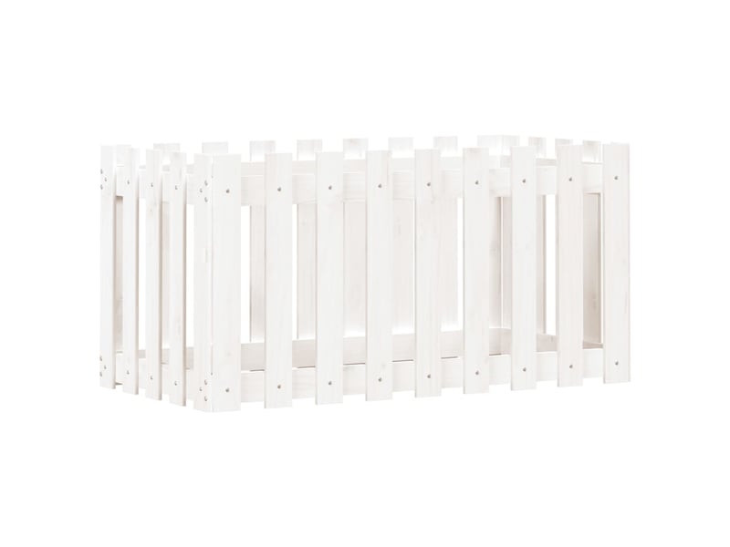  Jardinière - lit surélevé de jardin design de clôture 100x50x50cm pin massif  - Conforama A