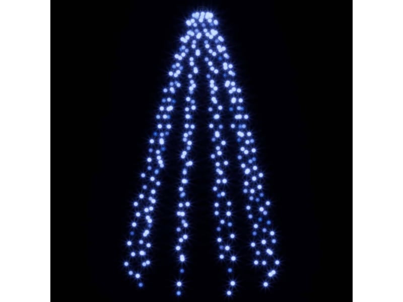  Guirlande lumineuse d'arbre de noël 300 led bleu 300 cm  - Conforama D