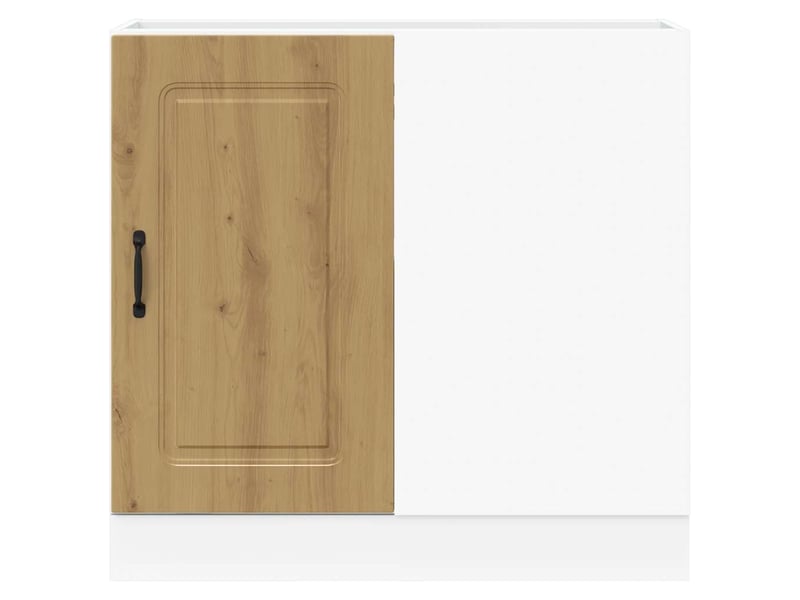  Meuble de rangement, armoire de cuisine kalmar chêne artisanal bois d'ingénierie shl5637  - Conforama D