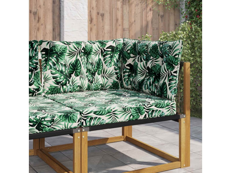  Coussin de canapé d'extérieur, coussin de chaise polyester motif feuilles cf54110  - Conforama B