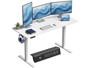Bureau enfant coloris blanc
