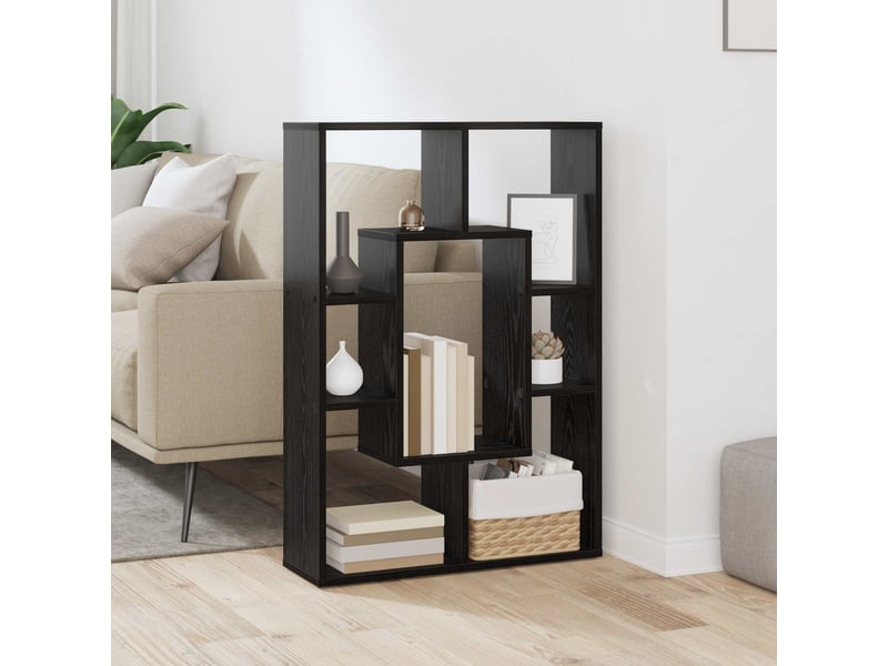  Bibliothèque 7 niveaux, armoire à livres 63 x 20 x 90 cm bois d'ingénierie  - Conforama B