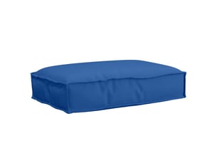 Coussin d'assise, coussin pour chaisecanapé tissu oxford bleu royal 60 x 40 x 8 cm cf56651