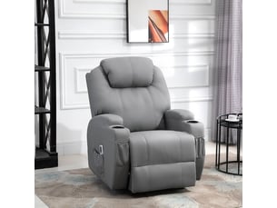 Fauteuil relax électrique  PANGIVO Simili gris