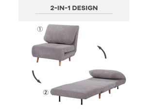 Fauteuil relax électrique  RAELUNYI Cuir / Tissu noir