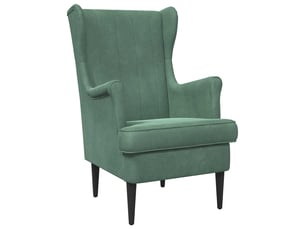 Fauteuil relax manuel VIDAXL  Velours vert