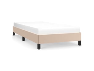 Lit simple 100x200 cm    coloris marron