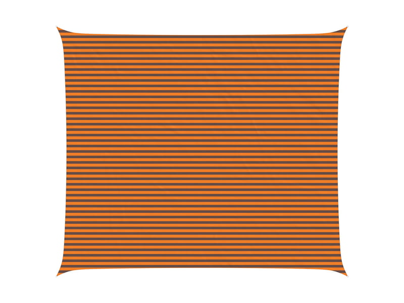  Voile d'ombre - voile d'ombrage - voile parasol orange et marron 6 x 7 m 100 % polyester oxford  - Conforama A