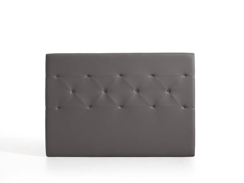 Tête de lit capitonnée en simili cuir zafiro - simili cuir capitonné, rembourrage mousse 8435720011135 - Conforama A