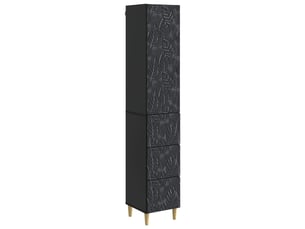 Armoire <strong></strong> <strong></strong> coloris noir largeur 33 cm
