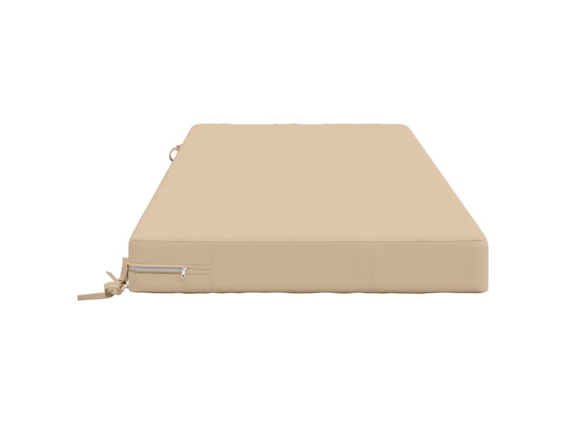 Coussin d'assise, coussin pour chaisecanapé soest 100 % polyester crème 120 x 80 x 10 cm cf51422 - Conforama D