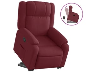 Fauteuil fixe  <strong></strong> Tissu rouge