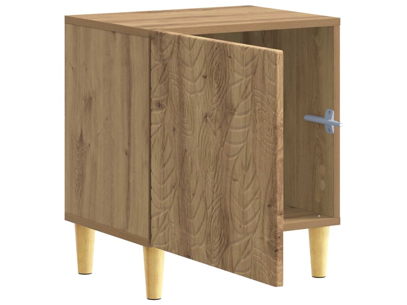  Table de chevet - cabinet de chevet - table de nuit 2 pièces chêne artisanal 43 x 34,5 x 50 cm  - Conforama D