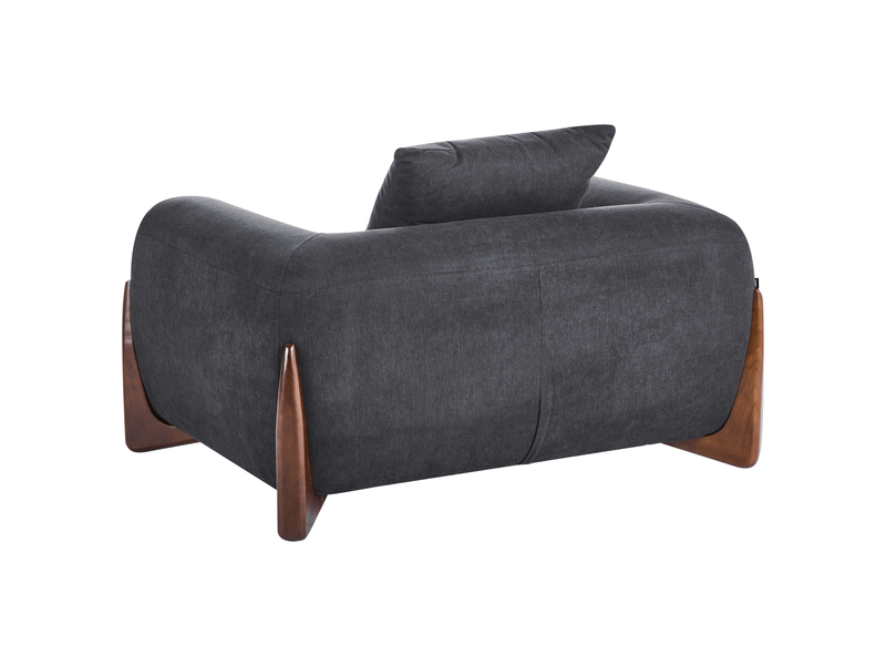 Fauteuil vinliden noir  - Conforama E