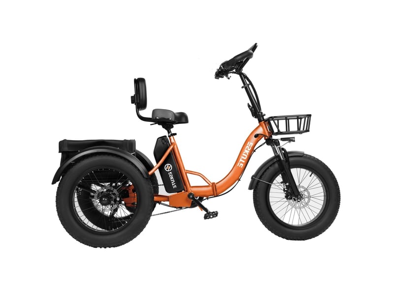 Vélo électrique eskute t302 pro 250w 48v20.8ah pliable freins à disque orange  - Conforama D