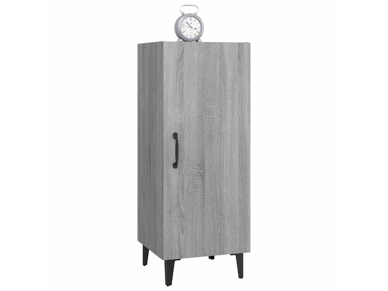  Buffet - bahut - meuble de rangement sonoma gris 34,5x34x90 cm bois d'ingénierie  - Conforama E