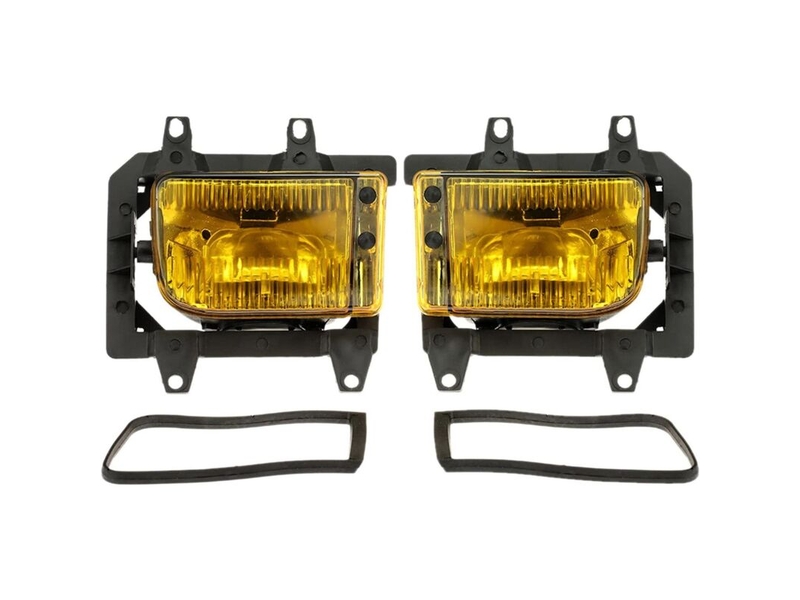  Phare voiture paire phares antibrouillard avant gauche et droit kit lentilles en plastique transparent pour e30 série 3 1985 1986 1987 1988  - Conforama A