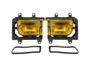 Phare voiture paire phares antibrouillard avant gauche et droit kit lentilles en plastique transparent pour e30 série 3 1985 1986 1987 1988