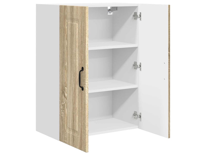  Meuble mural de cuisine | armoire de cuisine chêne sonoma 60x31x80cm shl2344  - Conforama E