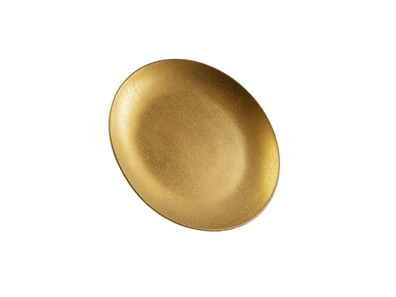  assiette diva dorée 26cm  - Conforama D
