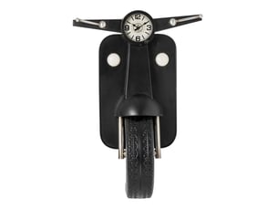 Horloge murale scooter lova 84cm noir