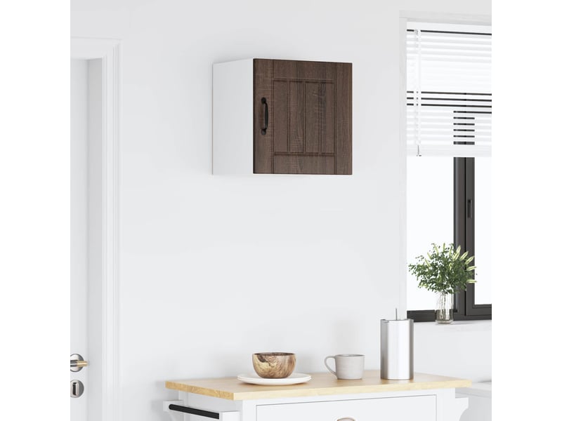  Armoire de cuisine chêne brun 40x31x40cm bois d'ingénierie shl7571  - Conforama D