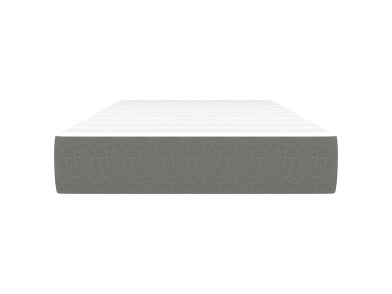  Matelas de lit à ressorts ensachés fermeté moyenne gris foncé 100x200x20 cm  - Conforama C