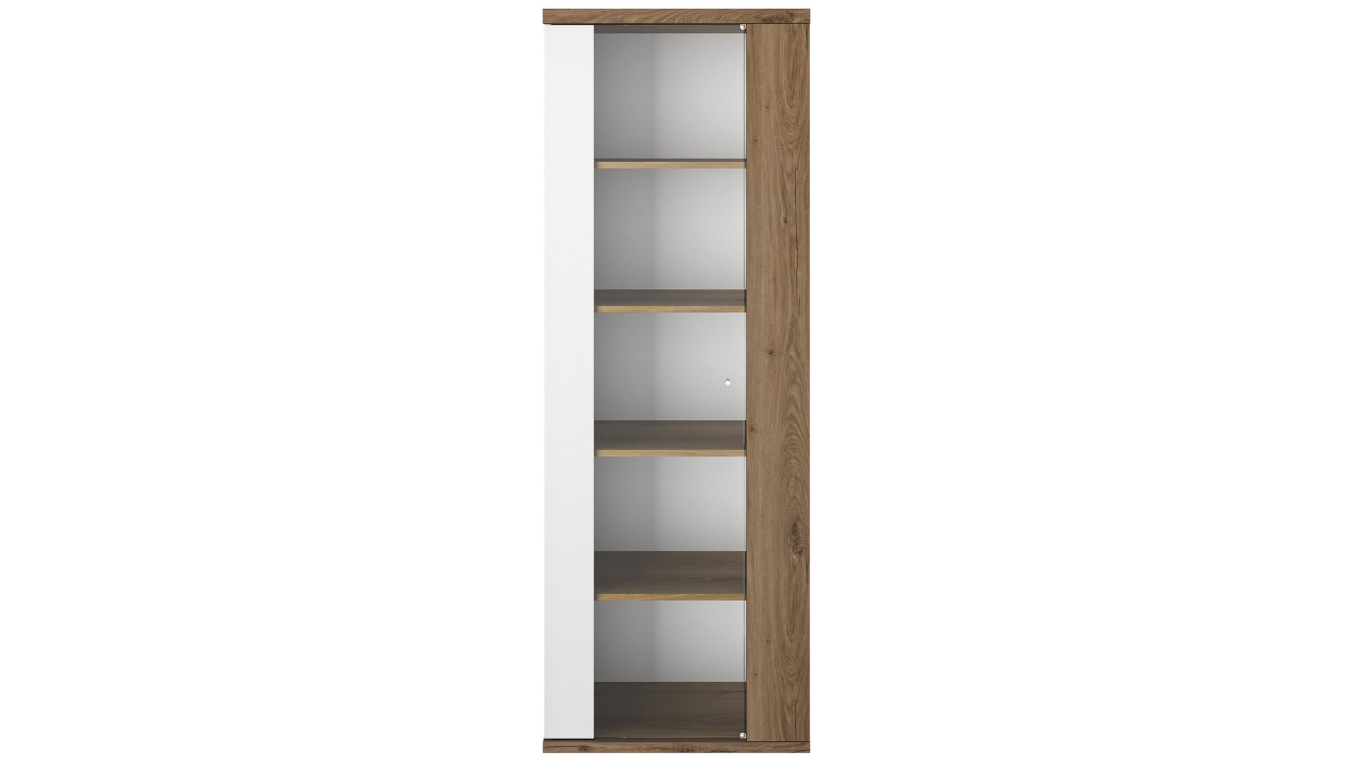 Vitrine OTELLO coloris blanc bicolore 178 Conforama