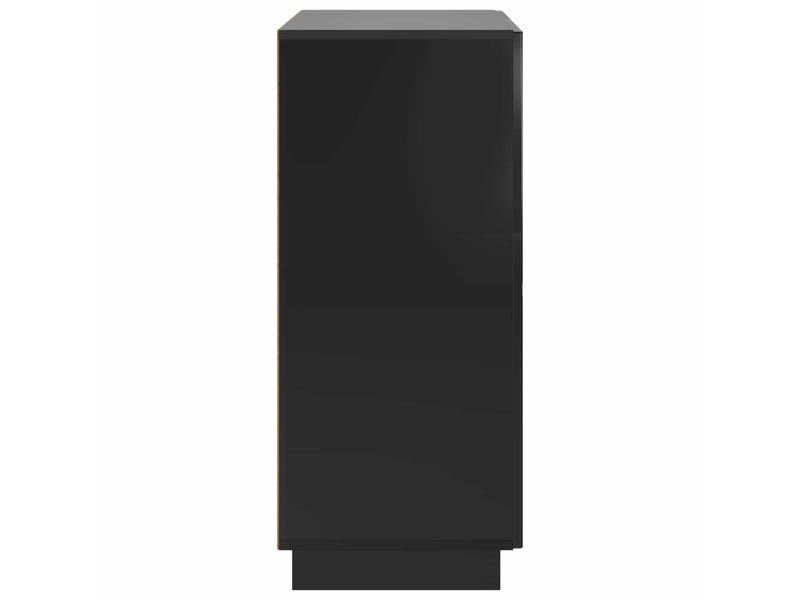 Meuble à chaussures, armoire à chaussures 73x38x87,5 cm bois d'ingénierie noir shl7676  - Conforama E