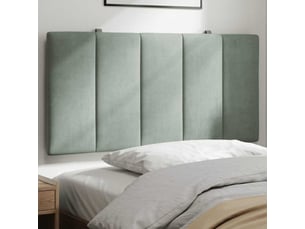 Tete de lit A poser largeur 100 cm <strong></strong> <strong></strong> argenté