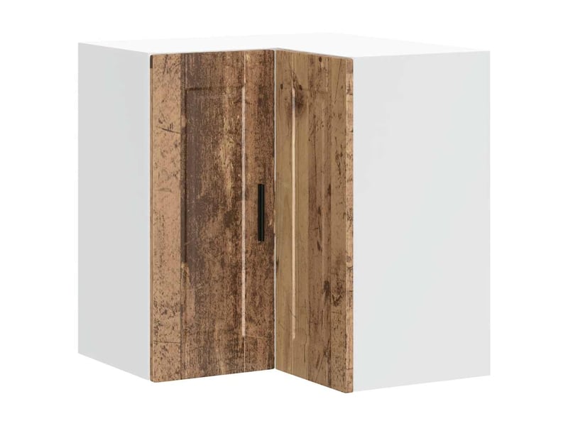 Armoire d'angle murale de cuisine porto vieux bois - Conforama A