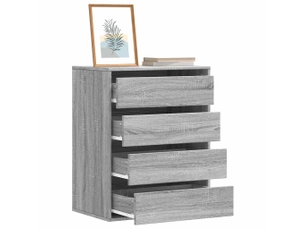 Commode 1 tiroir(s)    <strong></strong> <strong></strong> coloris gris largeur 60 cm