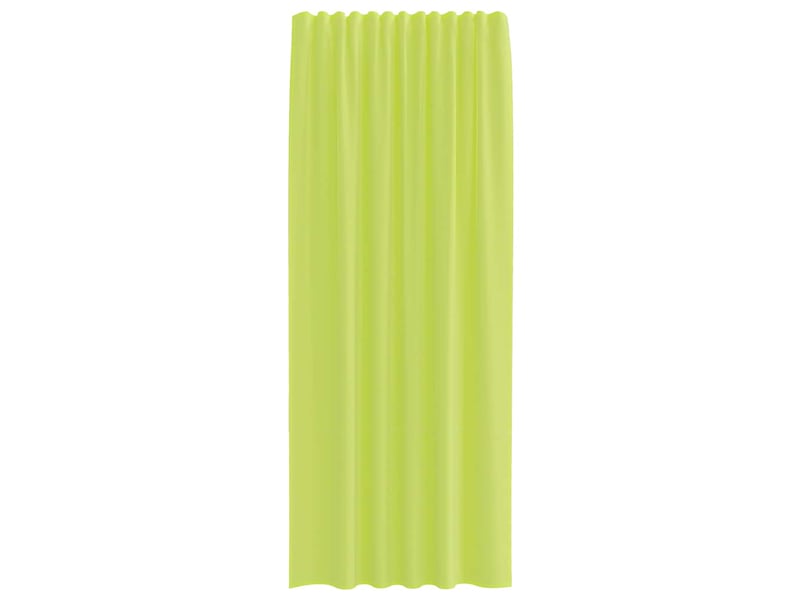 Lot de 2 rideaux en voile, voilages à œillets vert pomme cf44285 - Conforama D
