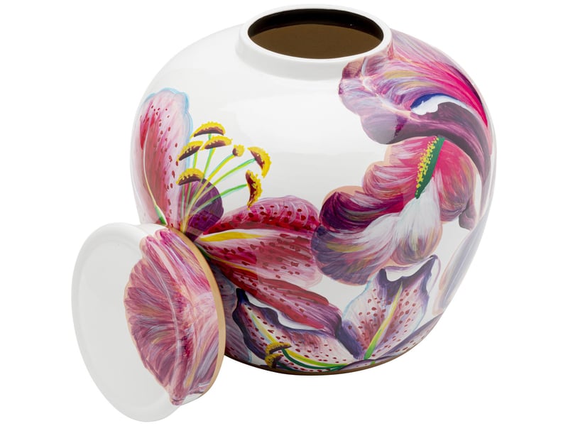  boîte lys roses 28cm  - Conforama C