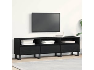 Meuble tv coloris noir 150 cm <strong></strong>  <strong></strong>