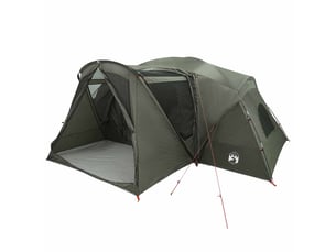 Tente de camping, tente de cabine avec auvent résistante à l'eau 10 personne shl25390